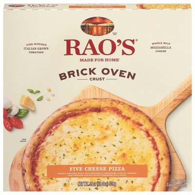 Raos 5 Cheese Brick Oven Pizza 12/19 Oz [UNFI #1657]