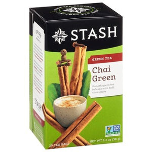 Stash Green Chai 6/20 BAG [UNFI #29254]