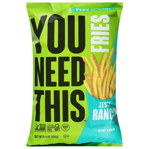 You Need This Veggie Straws Ranch 6/5.5 Oz [UNFI #27825]