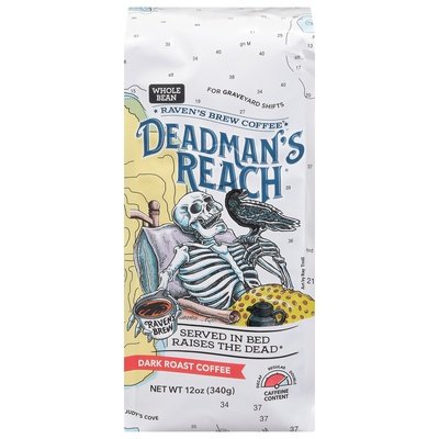 Ravens Brew Dead Mans Reach Coffee 6/12 OZ [UNFI #83992]