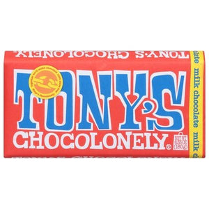 Tonys Chocolonely 32% Mlk Choco Bar 15/6.35 OZ [UNFI #59216]