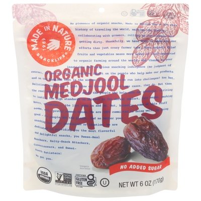 Made In Nature Medjool Dates 6/6 Oz [UNFI #84225]