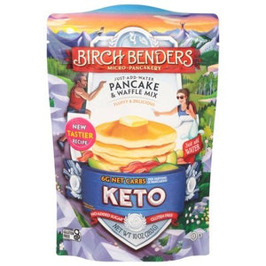 Birch Benders Keto Pancake Wffle Mix 6/10 OZ [UNFI #13258]