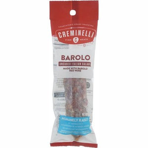 Creminelli Fine Meats Salame Barolo 9/5.5 Oz [Peterson #30388]