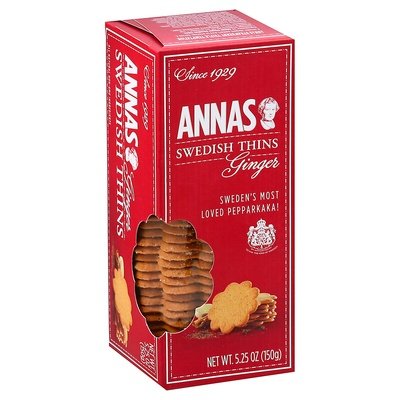 Annas Ginger Thins 12/5.25 OZ [UNFI #75668]