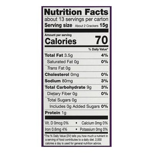 Miltons Sslt/Butter Crkr 8/6.8 OZ [UNFI #79120]