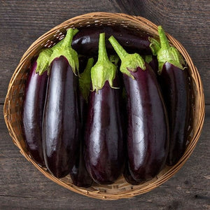 Seeds Diamond Eggplant: 1/64 oz Packet [HIGH MOWING #2471.1] T