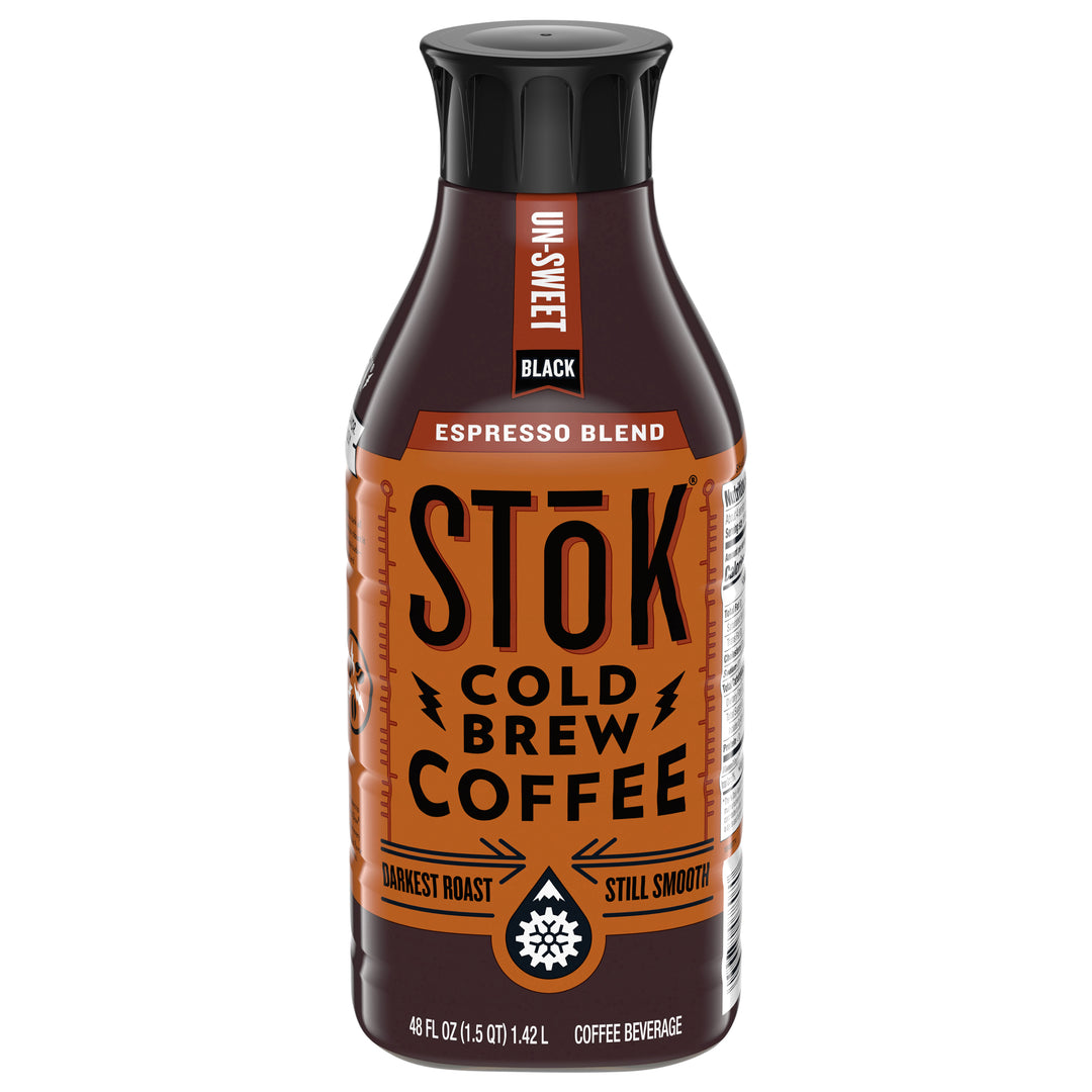 Stok Black Espresso Blend 6/48 OZ [UNFI #23017]