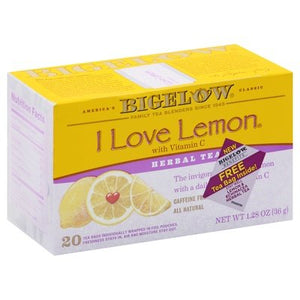 Bigelow I Love Lemon 6/20 BAG [UNFI #28242]