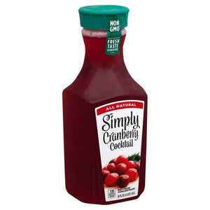 Smply Jce Cranberry Cktl 6/52 OZ [UNFI #69102]