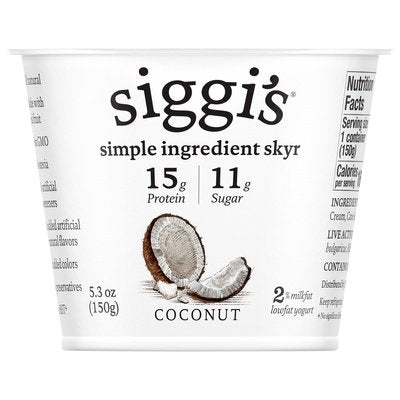 Siggis Rf Skyr Yog Cnut 12/5.3 OZ [UNFI #14348]