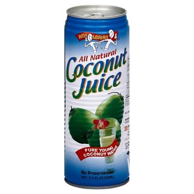 A&B Coconut Juice 12/17.5OZ [UNFI #34302]