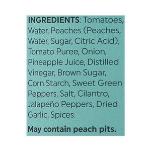 Mrs Ren Salsa Peach 6/16 OZ [UNFI #79331]