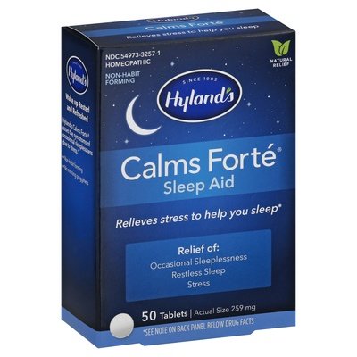 Hylands Sleep Aid,Calm Forte 50 Tab [UNFI #59626]