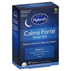 Hylands Sleep Aid,Calm Forte 50 Tab [UNFI #59626]