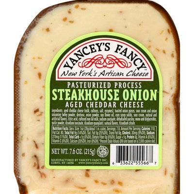 Yanceys Fancy Cheddar Stkhouse Onion Wdg 10/7.6 Oz [Peterson #17733]