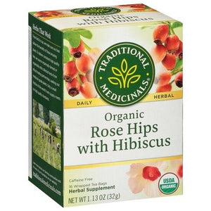 OG2 Trad Med Rosehip Hibiscus Tea 6/16 BAG [UNFI #02368]