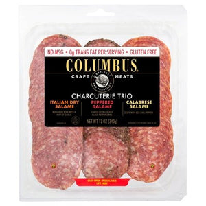 Columbus Salame Charcuterie Trio 12/12 Oz [Peterson #00370]