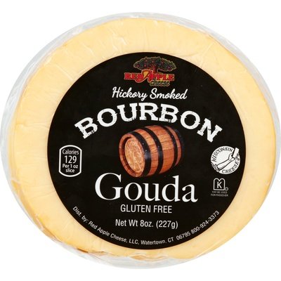 Red Apple Gouda Hickory Smoked Bourbon 12/8 Oz [Peterson #27618]