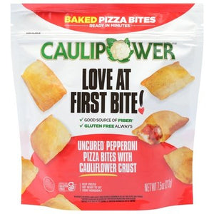 Caulipower Uncured Pepperoni Pizza Bites 8/7.5 Oz [UNFI #79730]