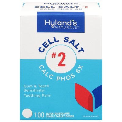 Hylands Calc Phos 6X Cell Salt 100 Tab [UNFI #64689]