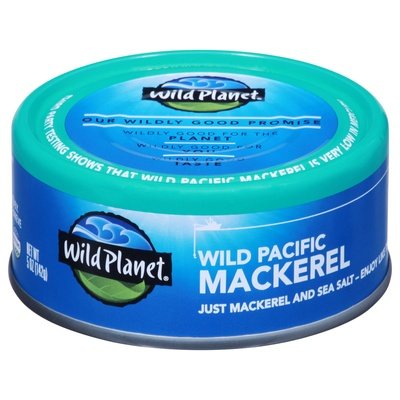 Wild Planet Wild Pacific Makerel 12/5 OZ [UNFI #82896]