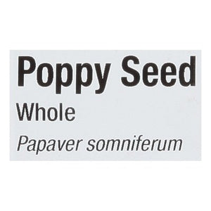 Frontier Poppy Seed Whole 1 LB [UNFI #34143]