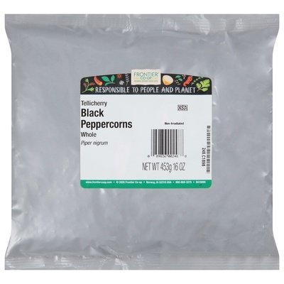 Frontier Peppercrn Blk Tellicherry 1 LB [UNFI #34018]