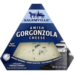Salemville Gorgonzola Ew Wedge 12/4 Oz [Peterson #18929]