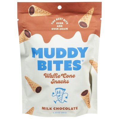 Muddy Bites Milk Chocolate 12/2.33 Oz [UNFI #3934]