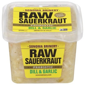 S.B Dill/Gar Raw Saurkrt 12/16 OZ [UNFI #06092]