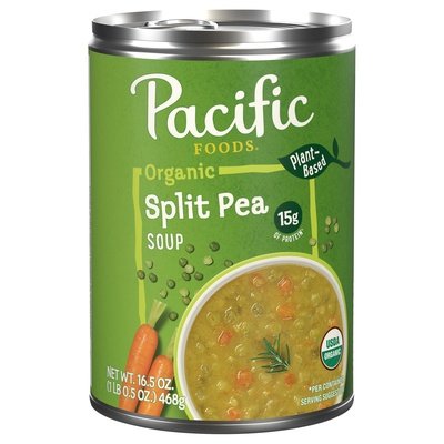 OG2 Pacific Foods Split Pea Soup 12/16.5 Z [UNFI #33318]