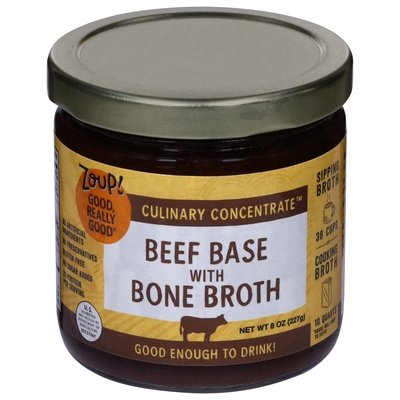 Zoup! Beef Base Bone Broth 6/8 OZ [UNFI #66851]