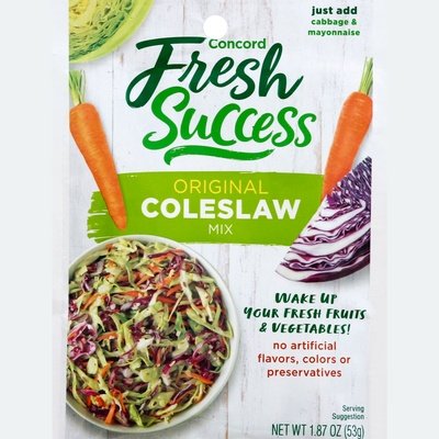 CONCORD,COLE SLAW 18/1.87OZ [Charlies #024-04210]