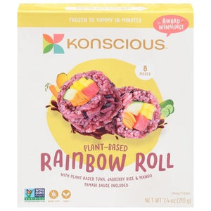 Konscious Rainbow Rolls Vegan 8/7.4 Oz [UNFI #16205]