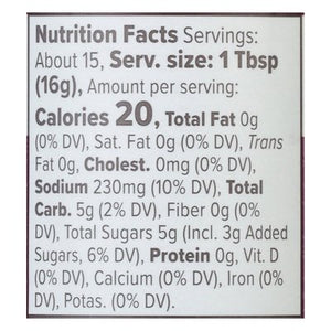 Primal Kitchen No Soy Honey Teriyaki Sauce 6/8.5 Oz [UNFI #44612]