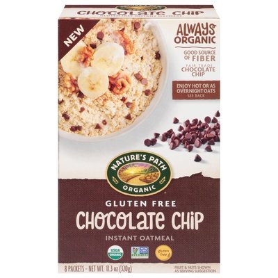 Natures Path Chocolate Chip Oatmeal,Gf 6/11.3 Oz [UNFI #24921]