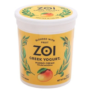 Zoi Greek Yogurt Mango Cream 6/32 Oz [UNFI #81048]