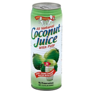 A&B Coconut Juice W/Pulp 12/17.5OZ [UNFI #34301]