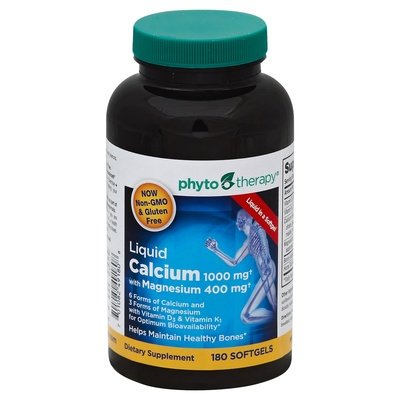 Pt Liquid Calcium 180 SGEL [UNFI #55840]