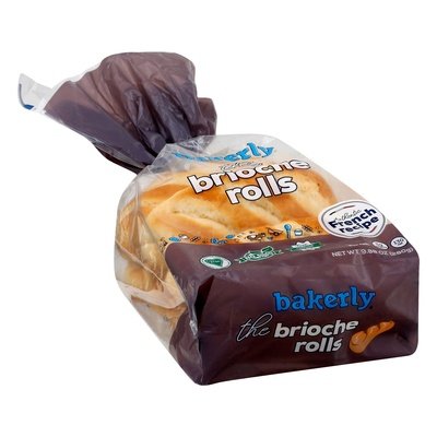 Bakerly Brioche Rolls 12/9.88 Oz [UNFI #71715]