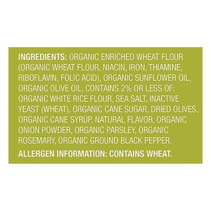 Miltons Olive Oil / Sea Salt 8/6 Oz [UNFI #21773]