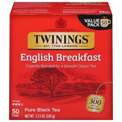 Twinings Clsc Eng Brkfst 6/50 BAG [UNFI #80816]