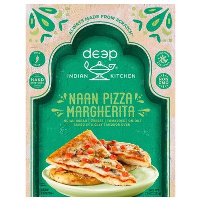 Deep Margherita Naan Pz 12/7.8 OZ [UNFI #77450]