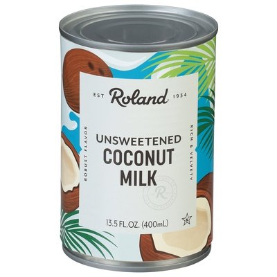 Roland Unsweetened Coconut Milk 24/13.5 Z [UNFI #47912]
