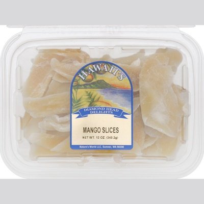 NWD,DRIED MANGO SLICES 6/12OZ [Charlies #033-05103]
