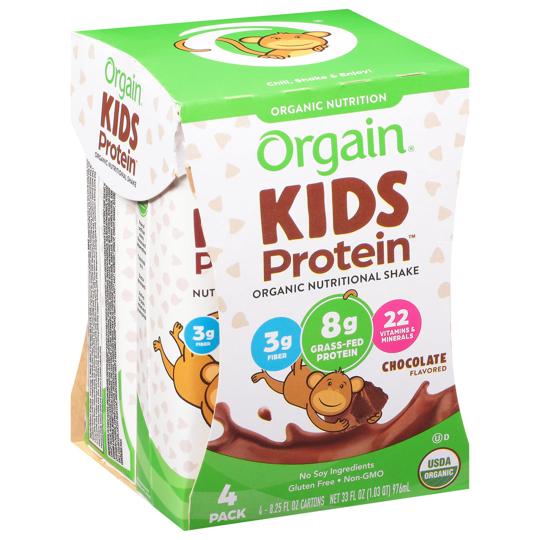 Orgain Kids Chocolate Og2 4/4/8.25 OZ [UNFI #36489]