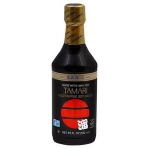 San-j Tamari Soy Sauce Black Gf 6/20 OZ [UNFI #66561]