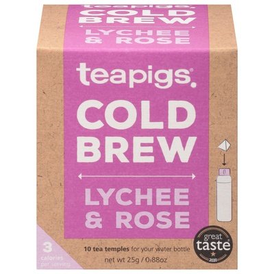 Teapg Lychee Rse Cldbrew 6/10 CT [UNFI #07096]