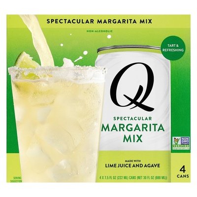 Q Drinks Margarita Mix 6/4/7.5 Z [UNFI #18869]